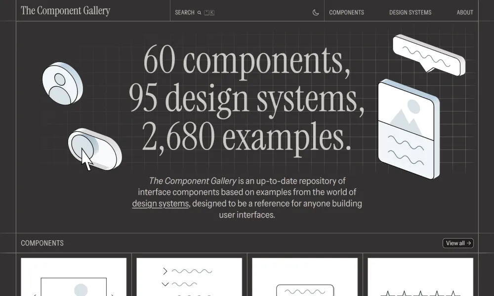 The Component Gallery