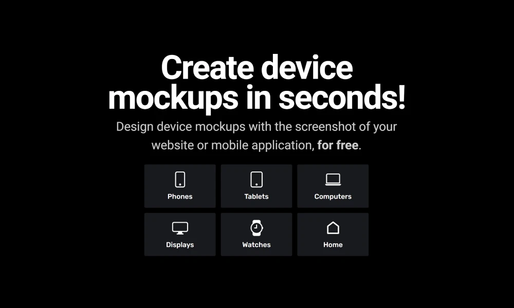 Device Type Background Device Shots - A free online device mockup generator supporting ...