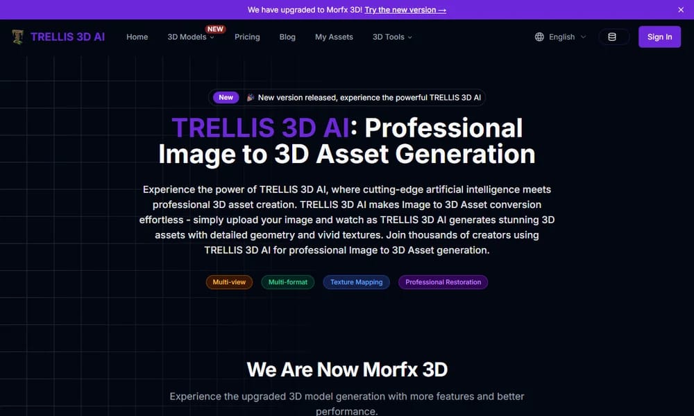 TRELLIS 3D