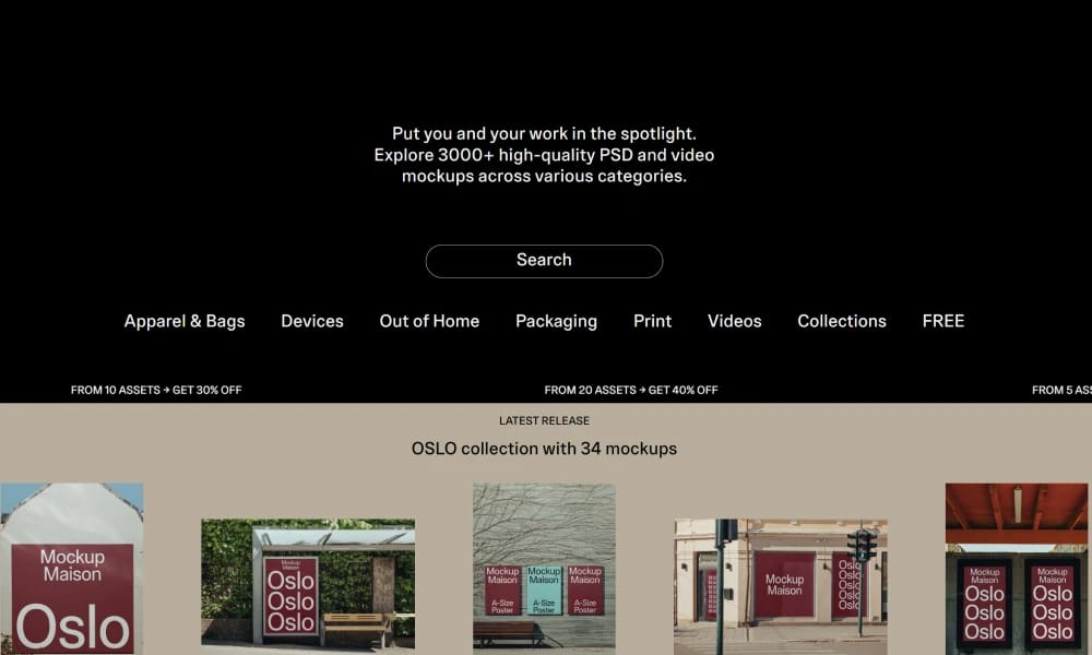 Maison Mockup