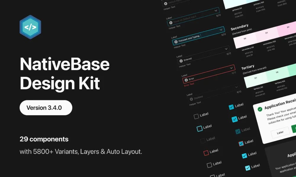 NativeBase Design System