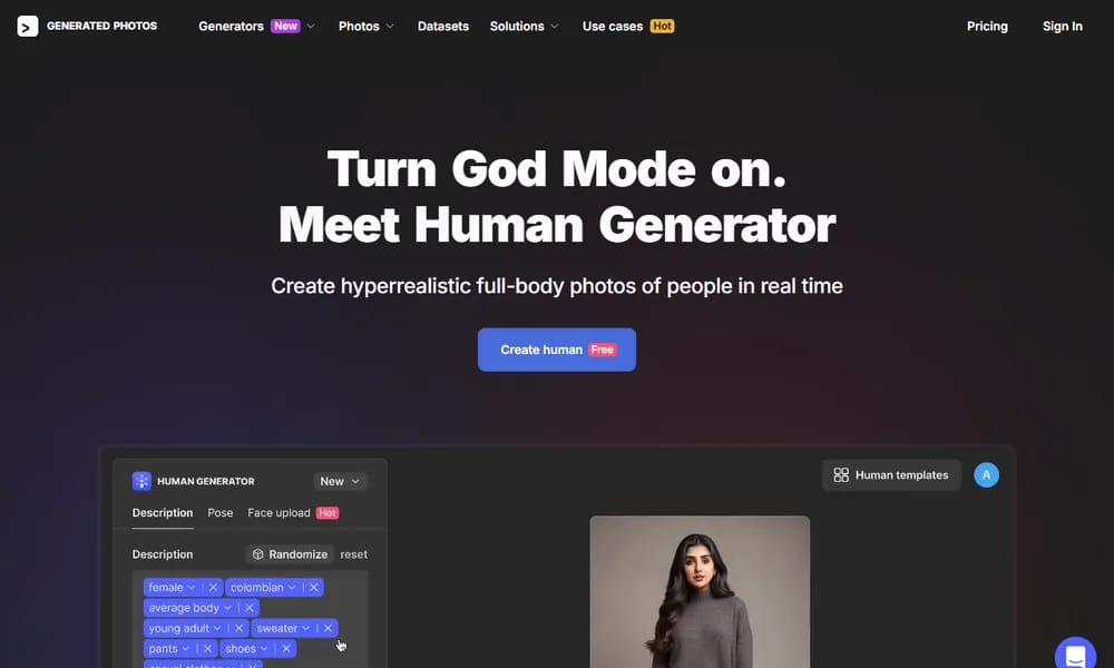 Human Generator