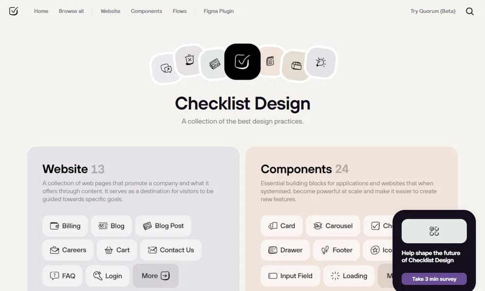 Checklist Design