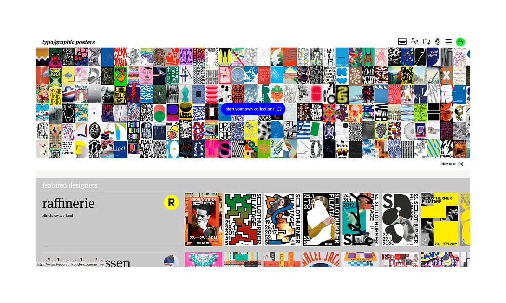 Typographic Posters