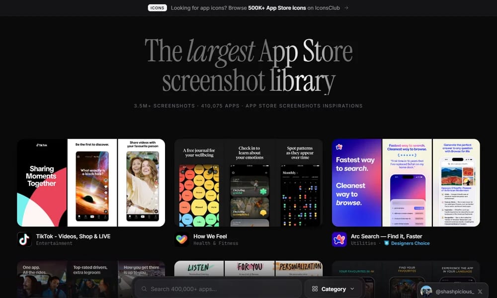 Screenshots Club