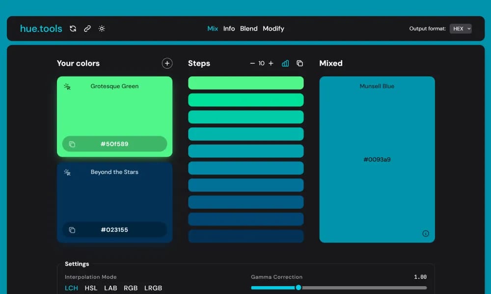 Hue Tools