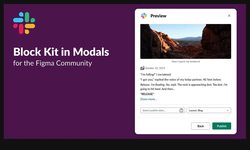 Slack Block Kit