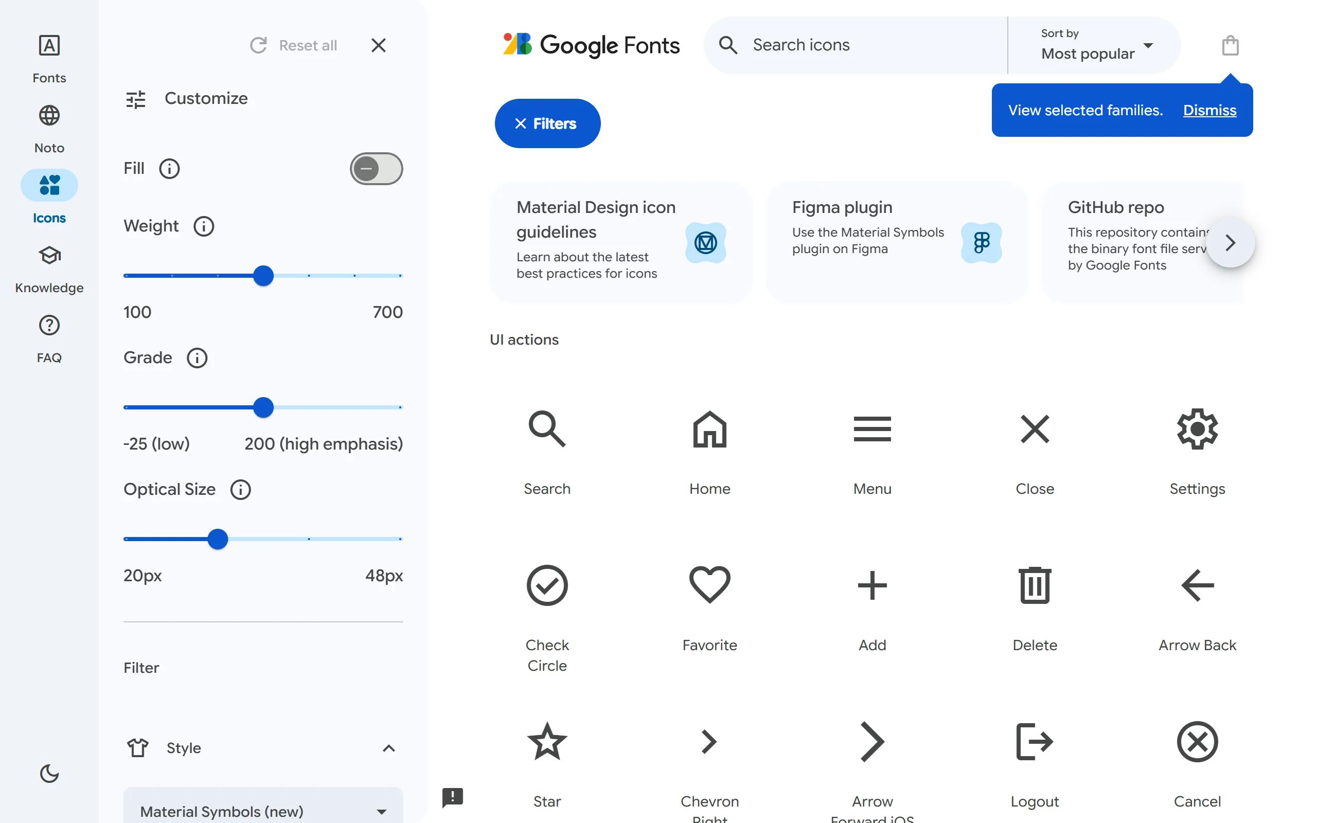 Material Symbols