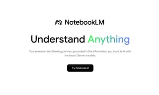 NotebookLM