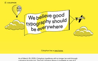 Colophon Foundry