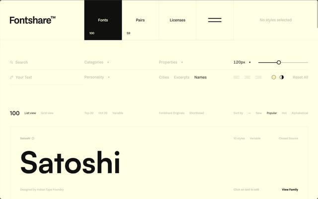 Fontshare