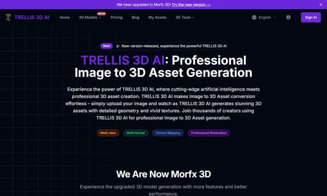 TRELLIS 3D