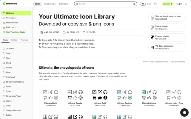 Streamline Icons