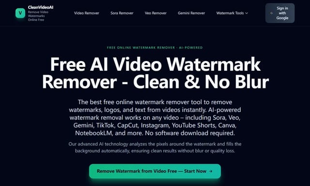 CleanVideoAI