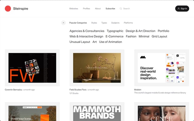 Siteinspire