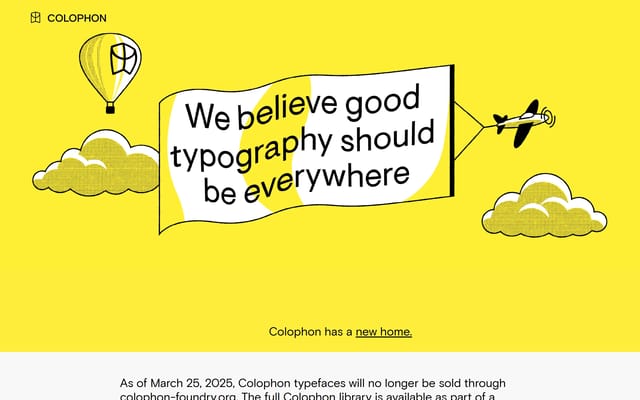Colophon Foundry