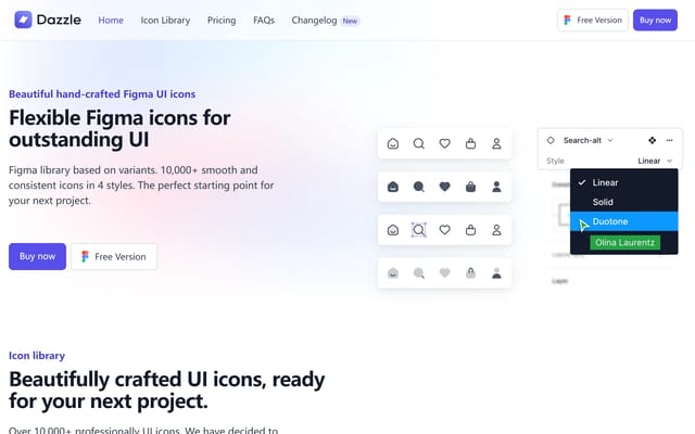 Dazzle UI Icon